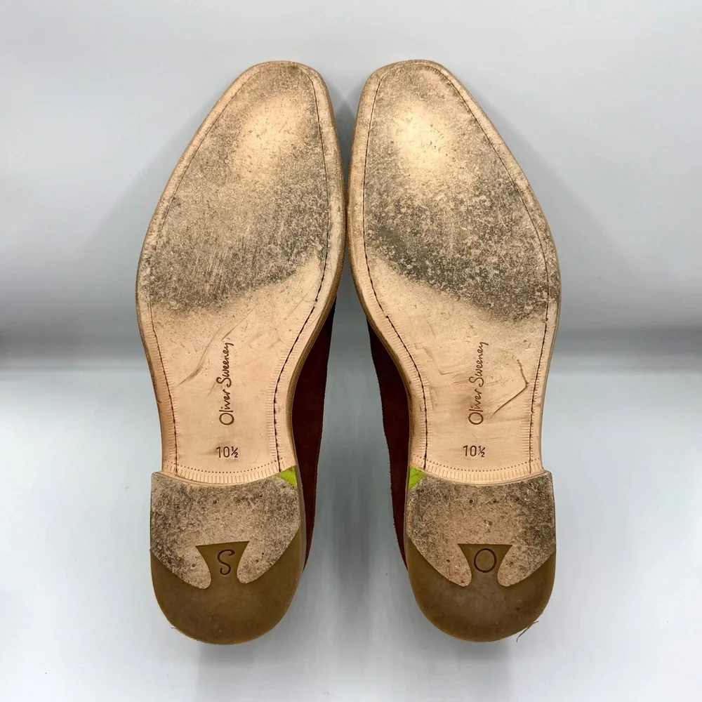 Oliver Sweeney Brown Suede Caldana Desert Chukka Boots £295 MSRP – Size 10.5